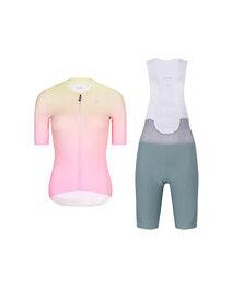 RIVANELLE κοντή φανέλα και κοντό παντελόνι - ELEVATE - πράσινο/ροζ/πολύχρωμο